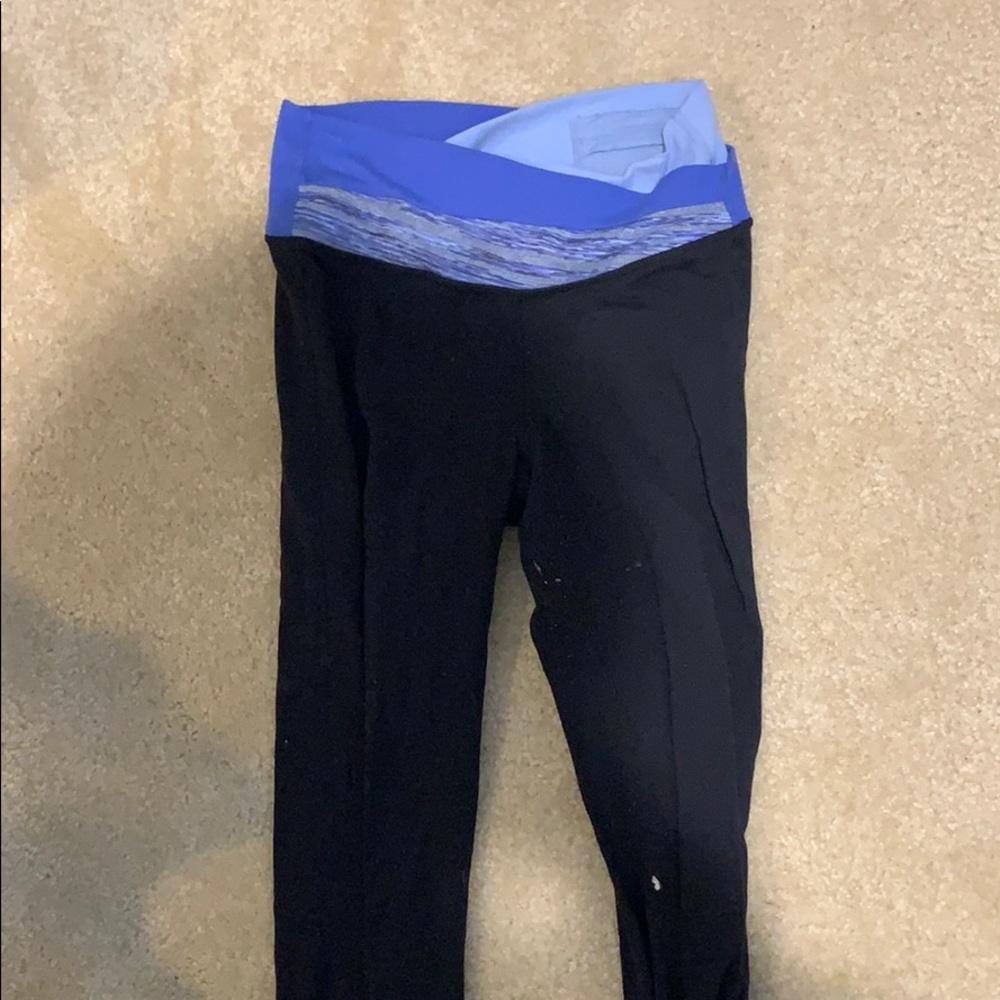 Lulu lemon wide leg leggings
